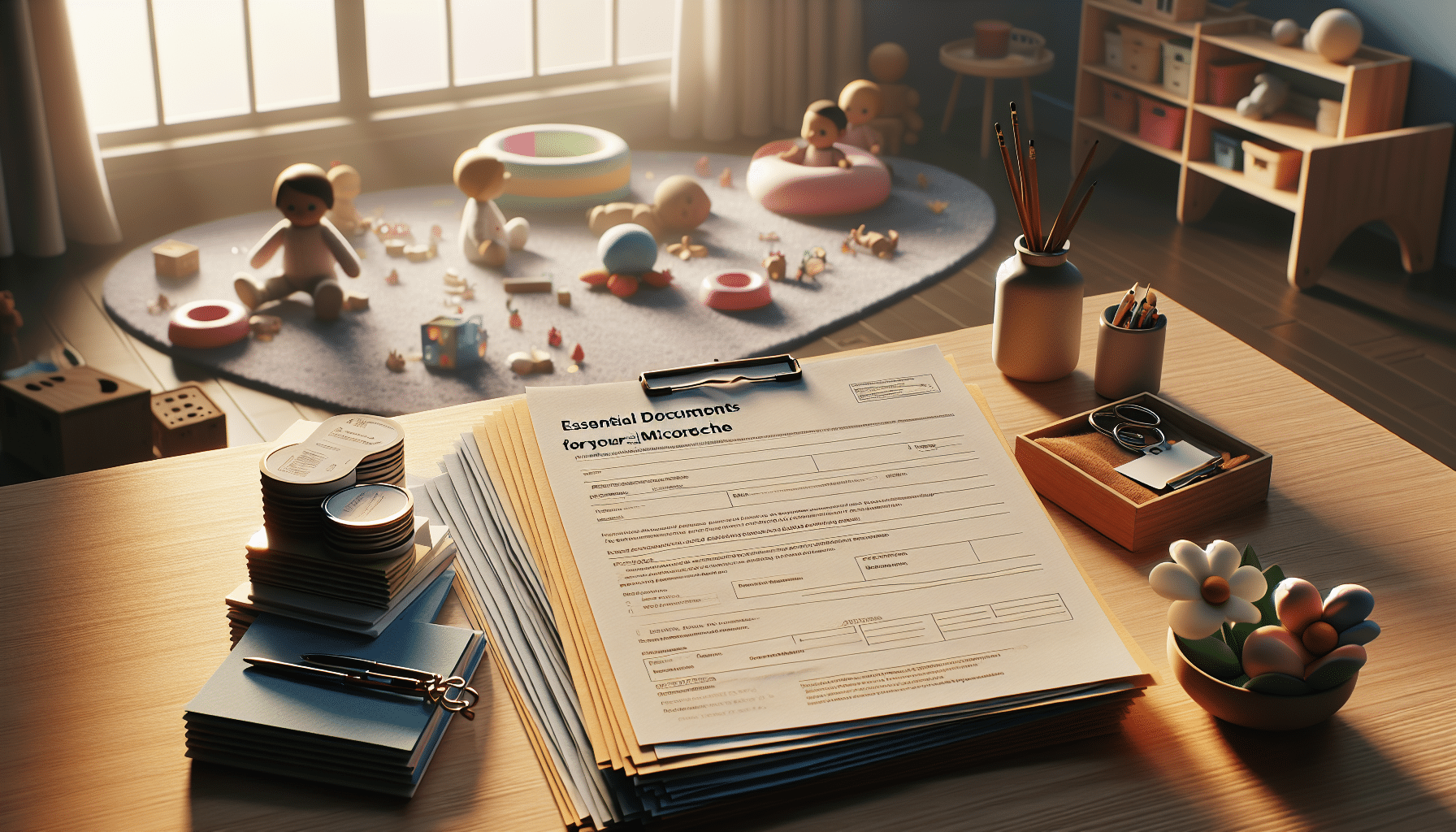 découvrez les documents essentiels à préparer pour créer une microcrèche. cette liste complète vous guide à travers les formalités administratives indispensables pour garantir le bon fonctionnement de votre structure d'accueil pour enfants.