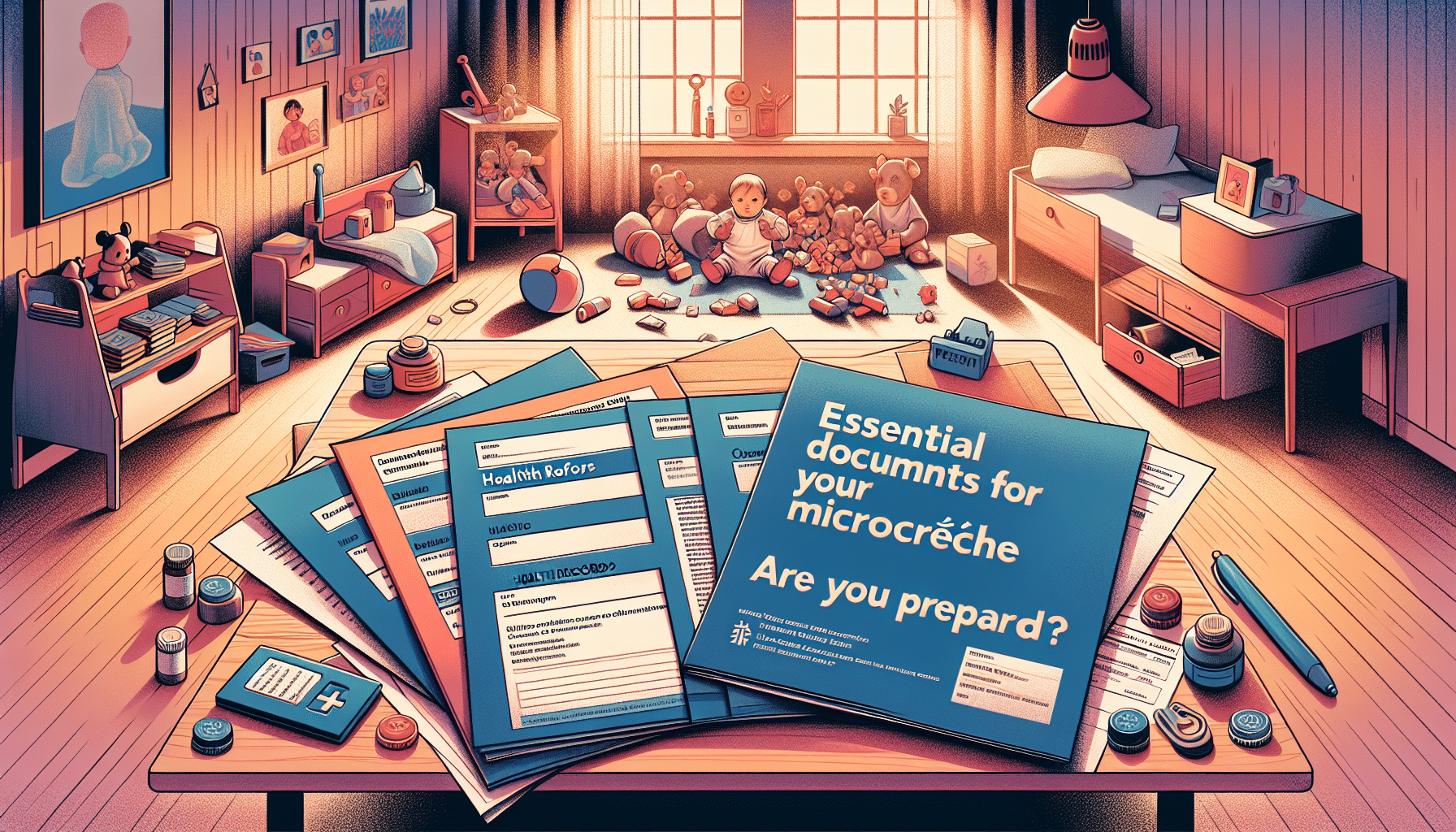 Les incontournables documents à fournir pour une microcrèche