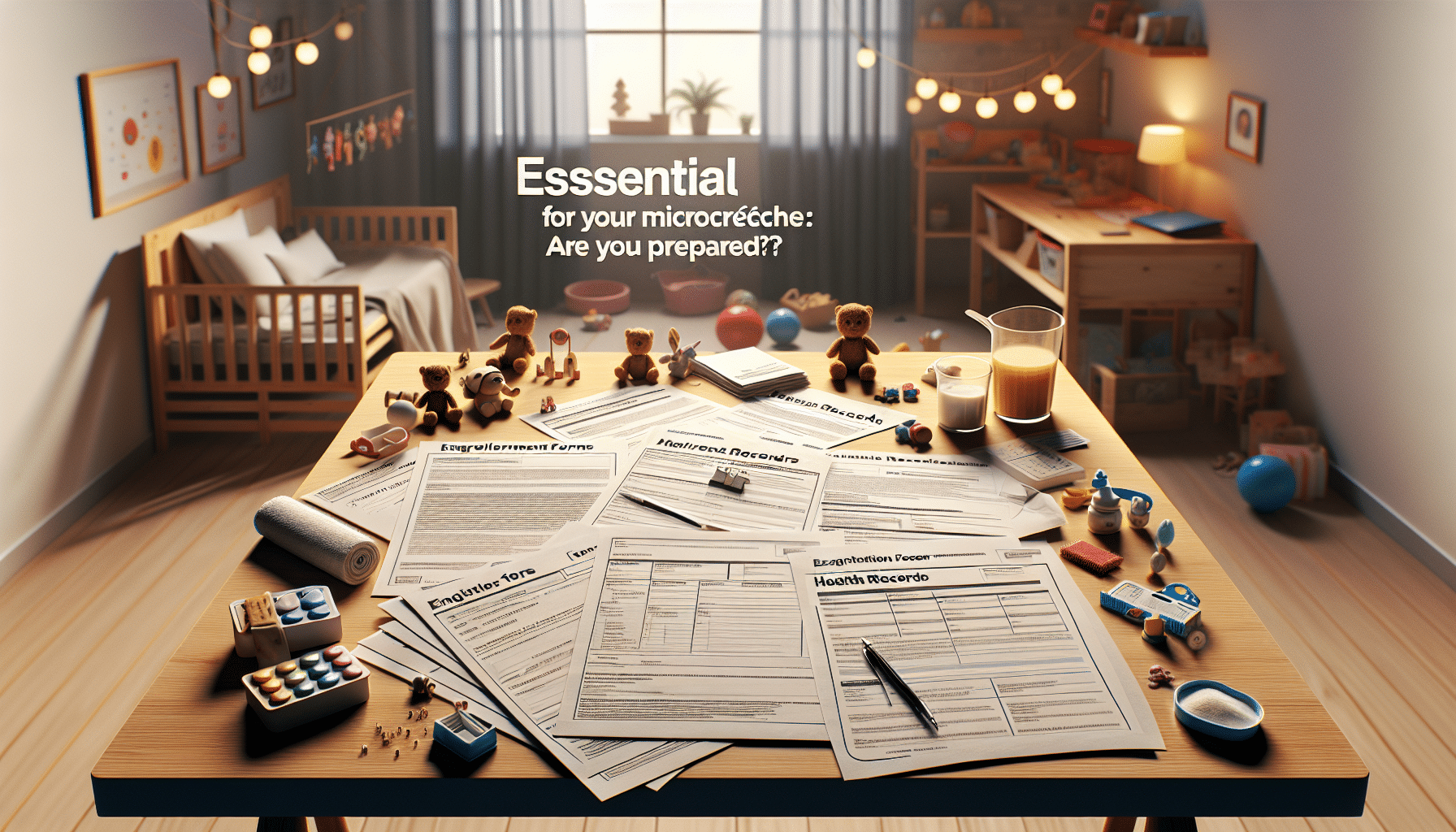 découvrez les documents essentiels à préparer pour la création ou la gestion d'une microcrèche. cette liste incontournable vous guide à travers les différentes étapes administratives et réglementaires afin d'assurer le bon fonctionnement de votre structure d'accueil. ne laissez rien au hasard et préparez-vous efficacement pour offrir un environnement adapté aux tout-petits.