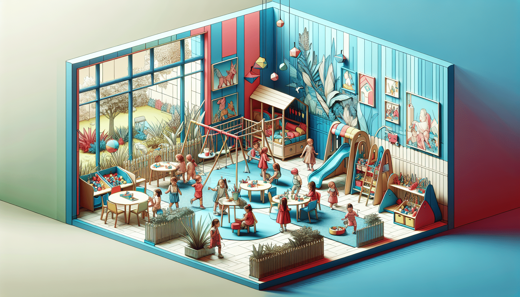Aménagement de l&rsquo;espace en crèche : conseils pratiques pour un environnement stimulant