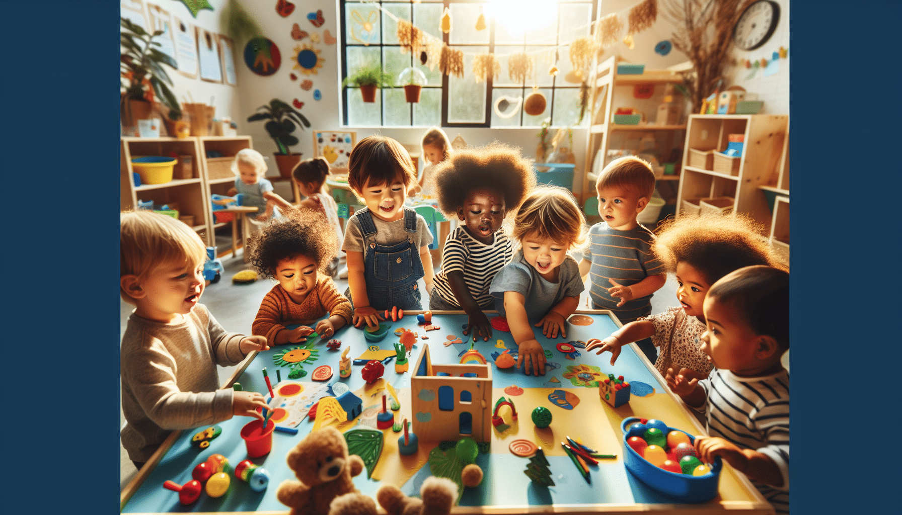 découvrez notre projet éducatif en crèche, une approche novatrice dédiée au développement harmonieux des tout-petits. offrant des activités ludiques et enrichissantes, ce programme vise à stimuler leur curiosité, leur créativité et leur socialisation, tout en respectant le rythme de chaque enfant.